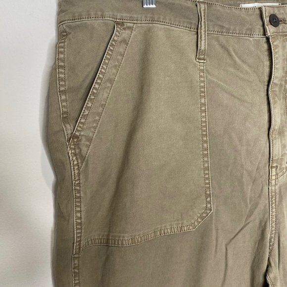 Madewell Curvy Stovepipe Fatigue Pants Tencel Lyocell Edition NWT - Picture 7 of 15